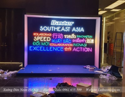 Đèn led neon sign trang trí cho các sự kiện party tại Hà Nội giá tốt