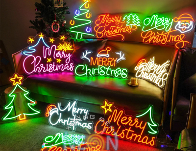 Top mẫu neon sign cho trang trí Noel hot nhất
