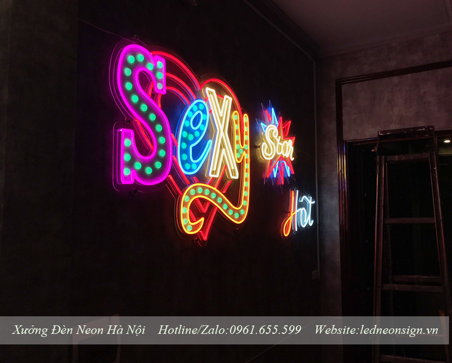 Neon Sign Led ánh sáng cuốn hút mọi ánh nhìn