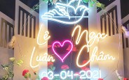 Thi công và thiết kế đèn neon sign flex tại Hà Đông Hà Nội