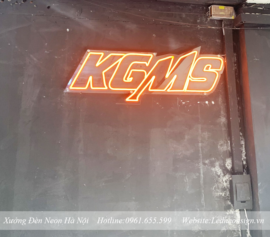 Thi công và thiết kế đèn neon sign flex tại Tây Hồ Hà Nội