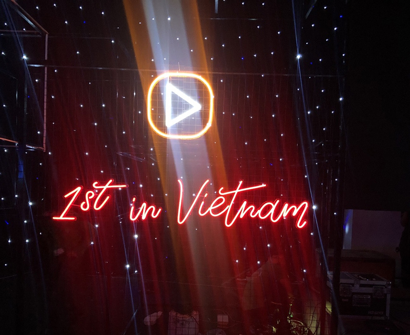 Thi công tư vấn trang trí Led Neon Sign cho Event sự kiện 5