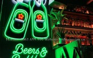 Thi công Neon Sign Led cho quán Bar Beer Club uy tín tại Hà Nội