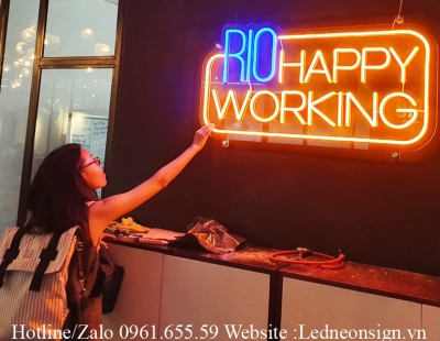 Thiết kế Logo thương hiệu bằng Neon Sign Led hiện đại