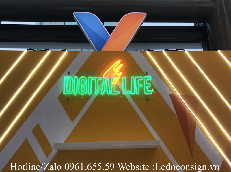 Thiết kế Logo thương hiệu bằng Neon Sign Led hiện đại 1