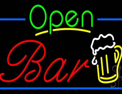 Trang Trí Quán Bar Ấn Tượng Bằng Led Neon Sign